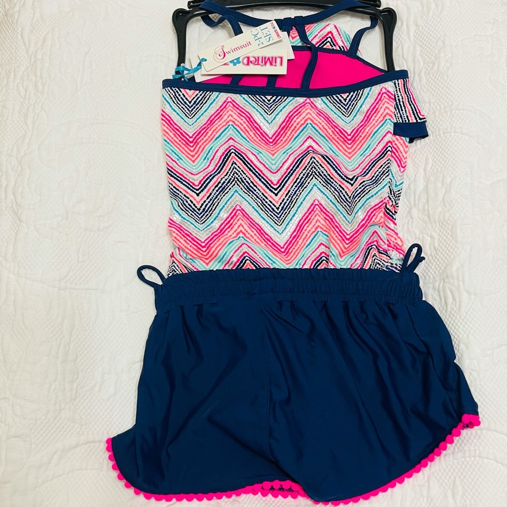 Límited too, 2 piece girls bathing suit